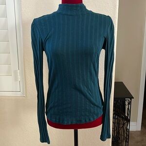 Free People Scarf Tie Shirt